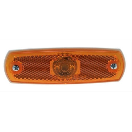 Grote 47263 Side Marker Light - LED Universal Flat Mount Yellow Lens G17-47263